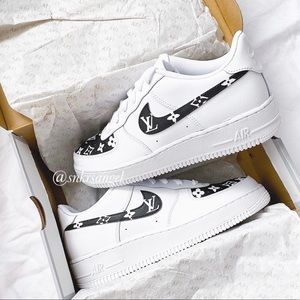Nike custom air force 1 low sneakers